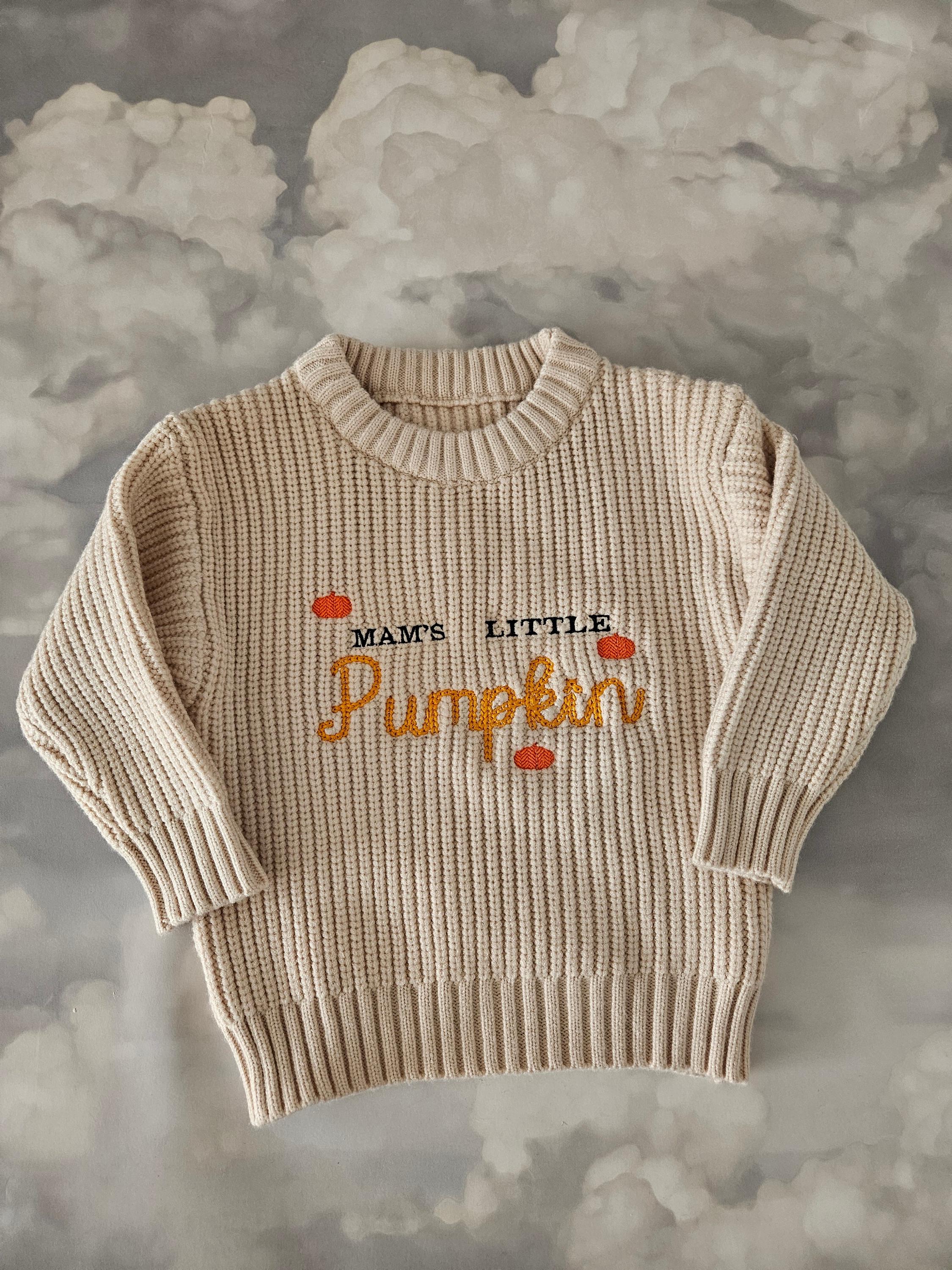 Personalised Autumn Jumper - baby /toddler